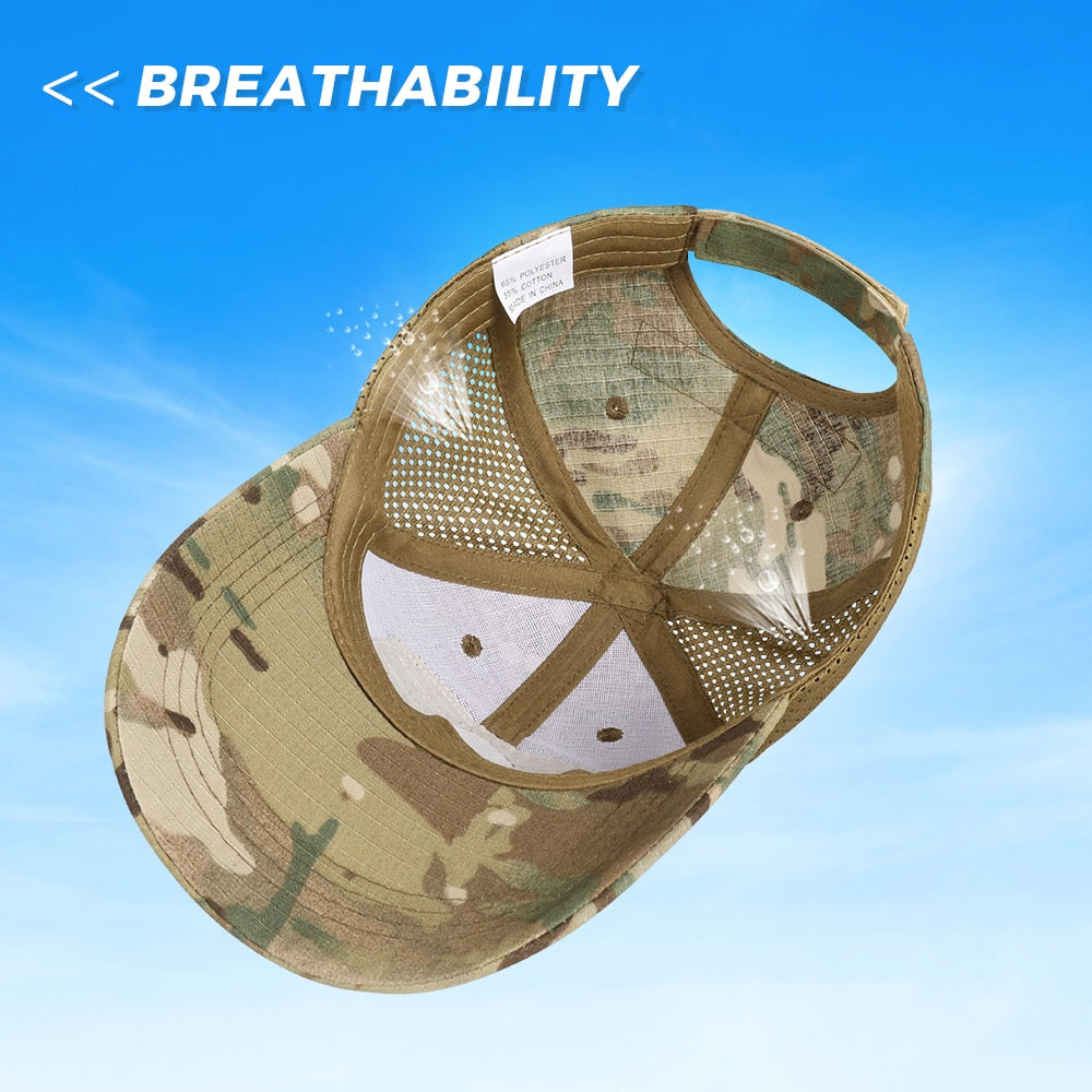 Tactical Camouflage Military Baseball Cap